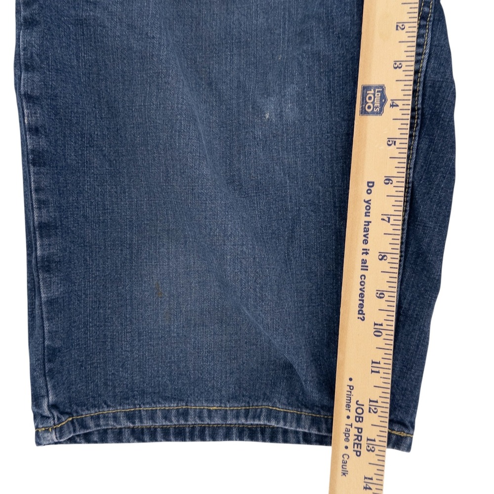 VTG Paco Jeans Mens 34 Denim Shorts Blue Relaxed Fit Y2K Streetwear Baggy Skate - Picture 11 of 12